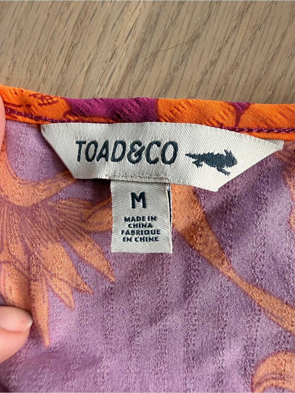 Toad & Co Crusher Maxi Dress—pink and orange - Picture 3 of 6